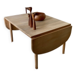 Table basse chne massif hans wegner