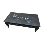 Table basse chinoise laqu et nacre