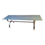 Table basse chrome et verre (ovale ou rectangle) Table basse chrome et verre (ovale ou rectangle)