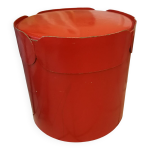 Table basse coffre de rangement en carton vintage design jean - louis avril