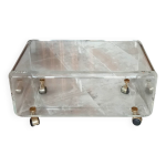 Table basse console design plexiglas david lange Table basse console design plexiglas david lange