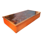 Table basse cuir steiner 1970s