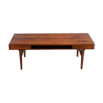 Table basse danoise en palissandre moderne du milieu du siècle, années 1960 Table basse danoise en palissandre moderne du milieu du siècle, années 1960