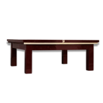 Table basse design 1970 paco rabannes en laque