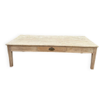 Table basse double tiroirs