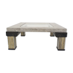 Table basse, tats - unis, annes 1980