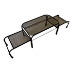 Table basse extensible design memphis années 80 Table basse extensible design memphis années 80