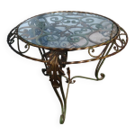 Table basse fer forg 1940