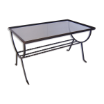 Table basse en fer forgé des années 1960 Table basse en fer forgé des années 1960