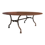 Table basse en fer forgé artisanal Table basse en fer forgé artisanal