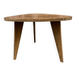 Table basse guéridon vintage design art déco 50 piétement tripode scandinave Table basse guéridon vintage design art déco 50 piétement tripode scandinave