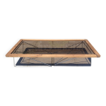Table basse et haute trteaux