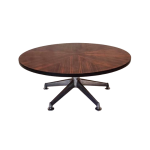 Table basse de ico parisi pour mim roma - palissandre - ca 1960