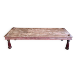 Table basse indienne vintage