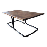 Table basse industrielle mtal et bois