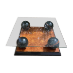 Table basse italienne des années 80 Table basse italienne des années 80