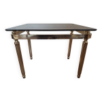 Table basse en laiton, années 70 Table basse en laiton, années 70