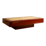 Table basse laqu�e 1970s