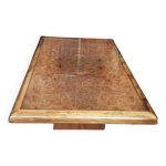 Table basse loupe d'orme