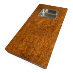 Table basse loupe d orme