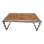 Table basse loupe d'orme