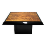 Table basse en loupe d orme vintage 70 Table basse en loupe d orme vintage 70