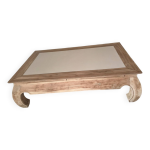 Table basse en manguier