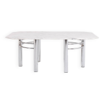 Table basse en marbre au design italien moderne Table basse en marbre au design italien moderne