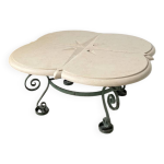 Table basse marbre �toil�e 1900