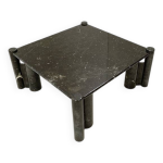 Table basse en marbre noir, 1970