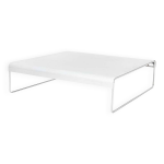 Table basse metallique carr�e zap 254 de piero lissoni