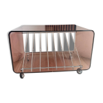 Table basse / meuble vinyles m. dumas roche bobois vintage Table basse / meuble vinyles m. dumas roche bobois vintage