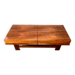 Table basse michelucci giovanni , design italien , palissandre Table basse michelucci giovanni , design italien , palissandre