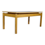 Table basse minimaliste en frêne, années 1970 Table basse minimaliste en frêne, années 1970