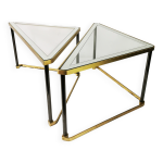 Tables basses modulaires art déco, allemagne, années 1960. Tables basses modulaires art déco, allemagne, années 1960.