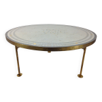 Table basse en mosaïque par berthold müller, années 1950 Table basse en mosaïque par berthold müller, années 1950