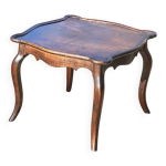 Table basse en noyer de style louis xv �poque xix eme si�cle
