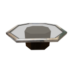 Table basse octogonale des annees 70 Table basse octogonale des annees 70