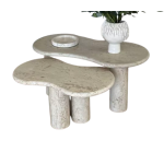 Tables basses organique x 100% pierre de david