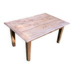 Table basse en orme brutaliste