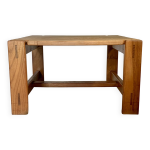 Table basse orme massif annes 80