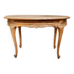 Table basse ovale baroque
