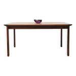 Rosewood and leather coffee table by hans olsen