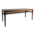 Table basse en palissandre de rio design scandinave, ann�es 1960