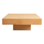 Table basse parchemin - 1970s