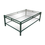 Table basse par pierre vandel - annes 70