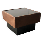 Table basse et pouf vintage ds 1993 de de sede, 1970