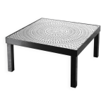 Table basse de raf verjans design brutaliste belgique 1970 Table basse de raf verjans design brutaliste belgique 1970