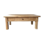 Table basse rectangulaire en chêne massif Table basse rectangulaire en chêne massif