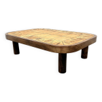 Table basse rectangulaire roger capron, modèle herbiers Table basse rectangulaire roger capron, modèle herbiers